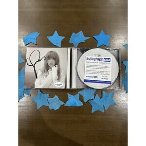 SIGNED Taylor Swift The Tortured Poets Department Auto CD w/ COA ACOA SC79260